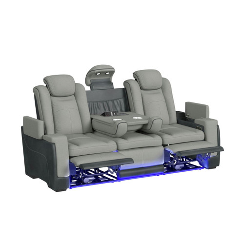 Lantana - Power Motion Sofa With Power Headrest, LED, Ddt, Reading Light And Pws