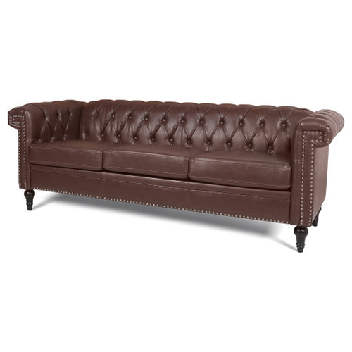 Traditional Square Arm Removable Cushion 3 Seater Sofa Traditional Square Arm Removable Cushion 3 Seater Sofa