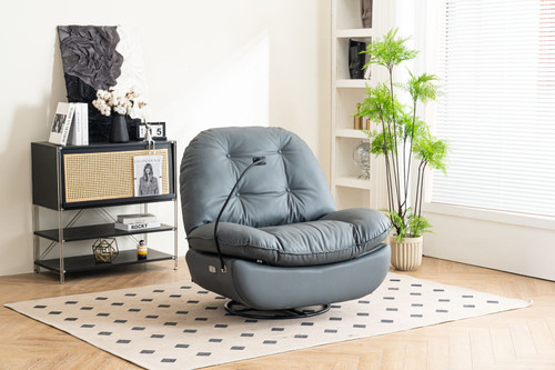 Power Recliner Swivel Glider USB Charger With Bluetooth Music Player, Sleep, Working, Game And Leisure