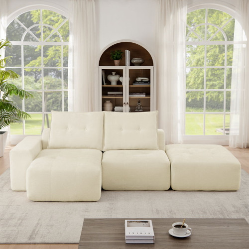Modular Sectional Sofa Couch, L Shaped Sofa, Convertible Couches