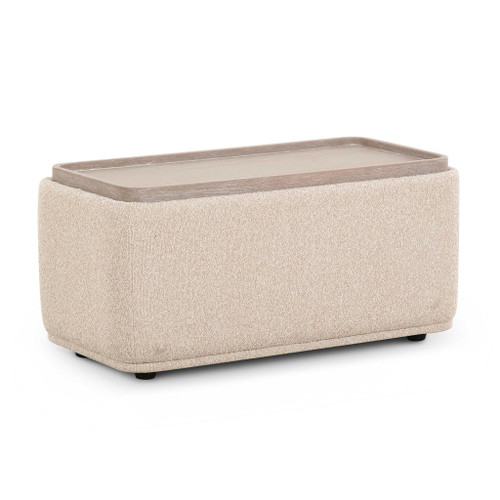 Sylvie - Ottoman Table - Cream