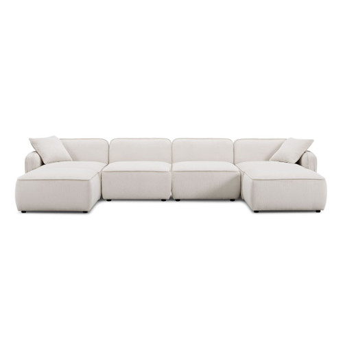 Travie - 6-Piece Modular U-Sectional