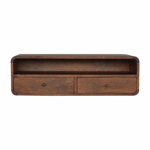 Floating Open Console - Chestnut