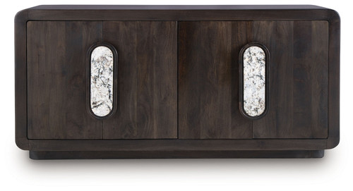 Elliston - Espresso Brown - Accent Cabinet