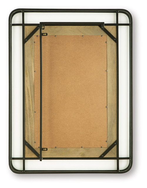 Beelman - Black / Brown - Accent Mirror