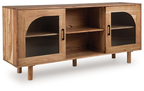 Adway - Natural Brown - Accent Cabinet