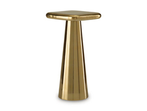 Dallenburg - Gold Finish - Accent Table