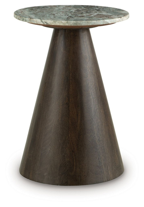 Waltnor - Gray / White / Brown - Accent Table