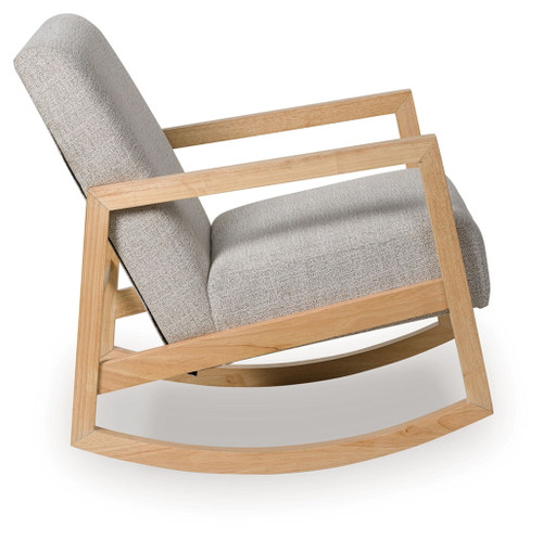Wychworth - Gray / Natural - Accent Chair