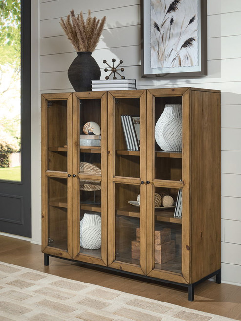 Wrenridge - Gray Brown - Accent Cabinet