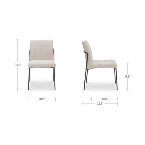 Danny - Dining Chair (Set of 2) - Beige