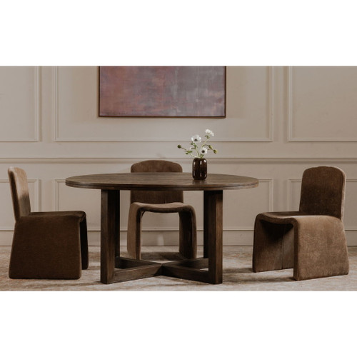 Ella - Side Chair - Light Brown