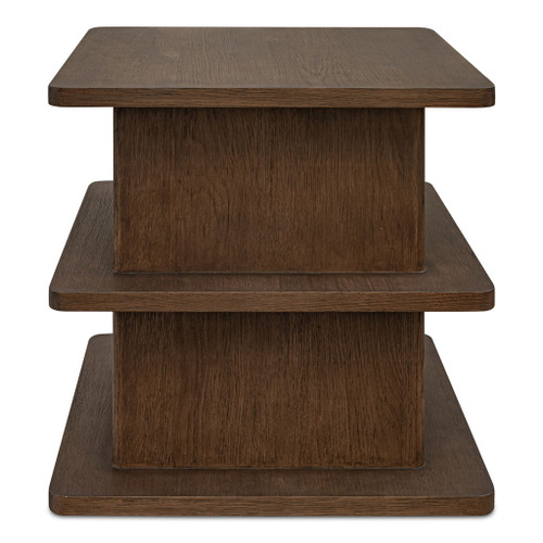 Casey - Side Table - Dark Brown
