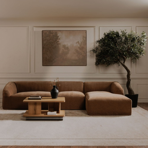 Casey - Small Coffee Table - Light Brown