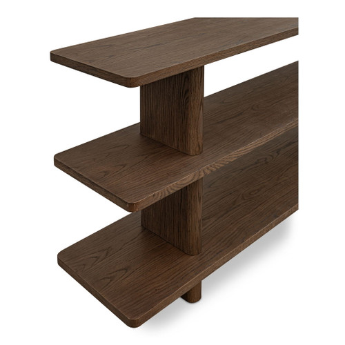 Casey - Small Standard Bookcase - Dark Brown