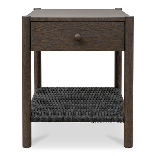 Millie - Accent Nightstand - Dark Brown