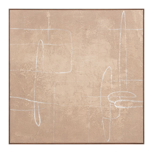 Notion - Canvas Art - Light Brown