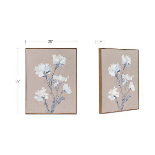 Caspia - Canvas Art - Gray