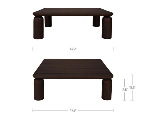 Barclay - Coffee Table - Dark Brown