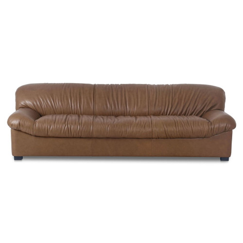 Halston - Stationary Sofa - Dark Brown