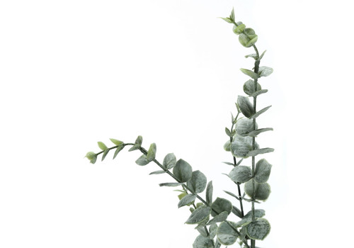 44" Tall, Artificial Plant, Eucalyptus Tree, Indoor, Faux, Fake, Floor, Greenery, Potted, Real Touch, Decorative - Green / Black