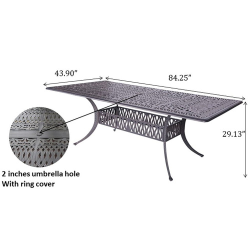 Rectangle Table - Desert Night