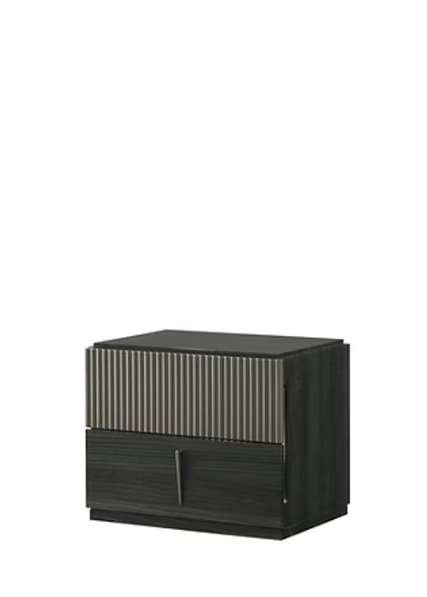 Raven Modern Bedroom Set in Gray
