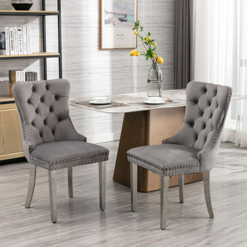 Nikki - Contemporary Upholstered Dining Chair (Set of 2)