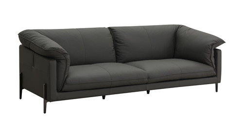 Tadi - Top Grain Leather Sofa - Black Tadi - Top Grain Leather Sofa - Black
