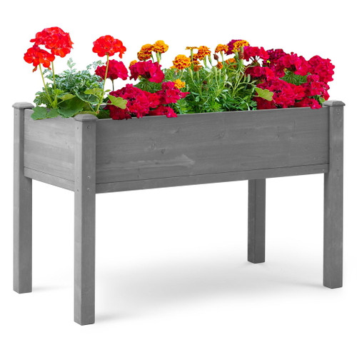 Raised Garden Bed With Legs, Elevated Planter Box For Outdoor Plants Raised Garden Bed With Legs, Elevated Planter Box For Outdoor Plants