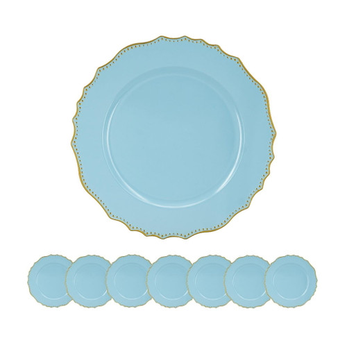 Premium Plastic Charger Plate (Set of 8)