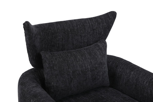Classic Mid-Century 360 Degree Swivel Accent Chair