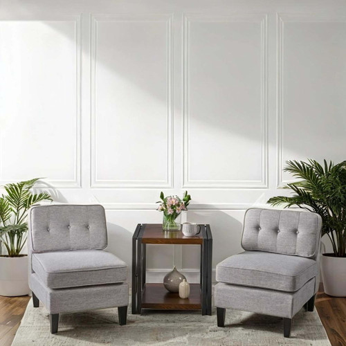 Upholstered Modern Accent Comfy Chair