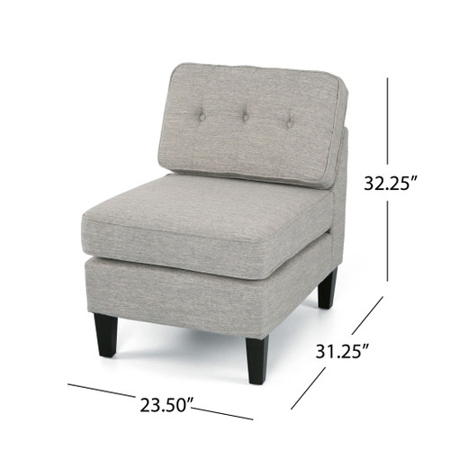 Upholstered Modern Accent Comfy Chair