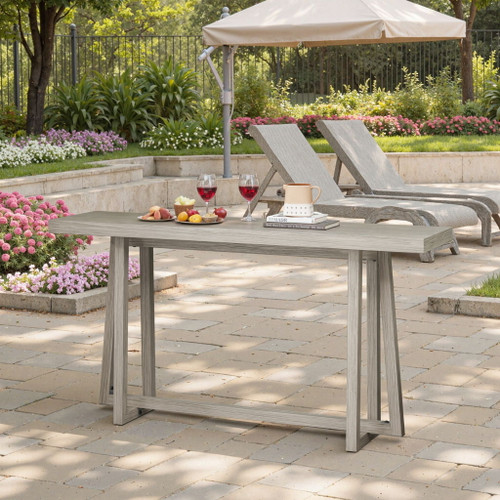 Console Table, Stylish Rectangular Entryway Table