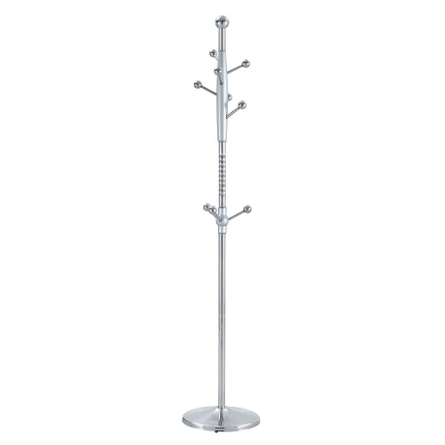 Modern Stainless Steel Spray Painted Hanger With Solid Wood Reinforcement