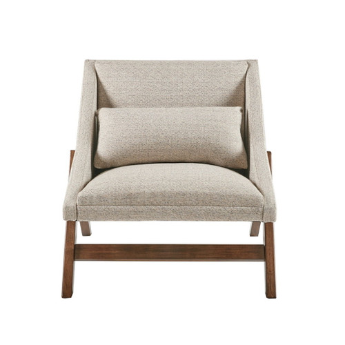 Chair With Removable Pillow - Brown
