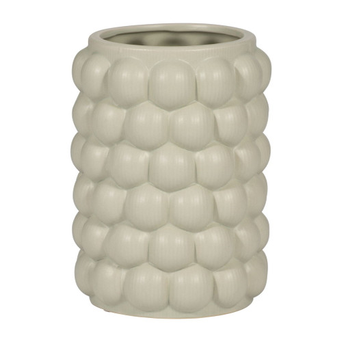 Ceramic Bubble Vase 7" - Cucumber