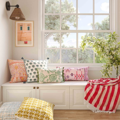 Blossom - Accent Cushion Cover - Blue