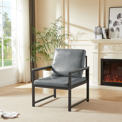Retro Leisure Accent Chair With Extra Soft Padding
