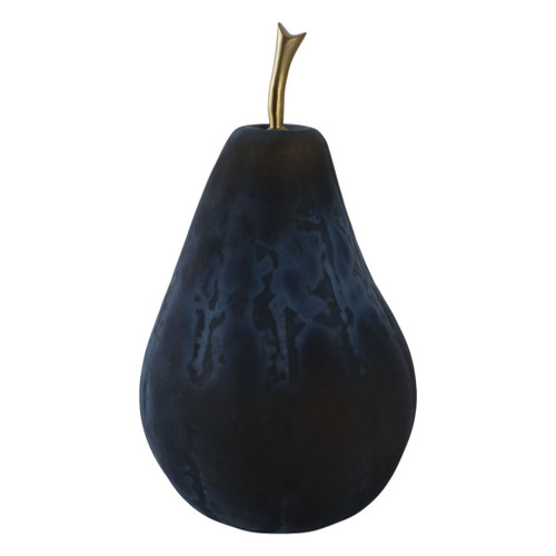 12" Tiverton Large Glass Pear - Multi