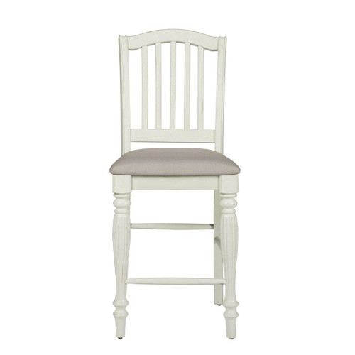 Cumberland Creek - Slat Back Counter Chair (RTA) - Nutmeg / Buttermilk