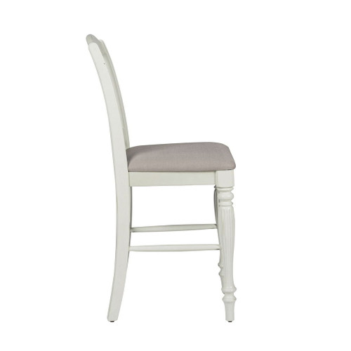 Cumberland Creek - Slat Back Counter Chair (RTA) - Nutmeg / Buttermilk