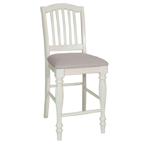 Cumberland Creek - Slat Back Counter Chair (RTA) - Nutmeg / Buttermilk
