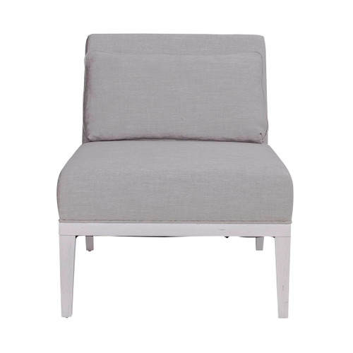 Allyson Park - Upholstered Accent Chair - Wirebrushed White