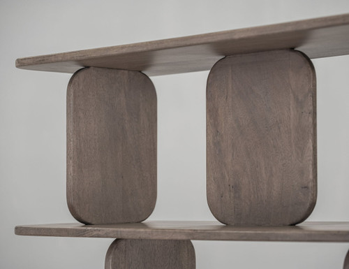 Mezquite - 5 Shelves Bookcase