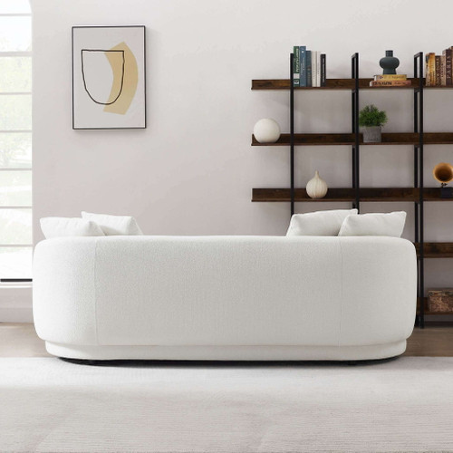 Dylan - Modern French Boucle Sofa - White