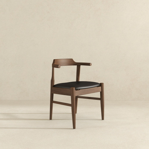 Daisy - Dining Chair (Set of 2) - Black / Wood