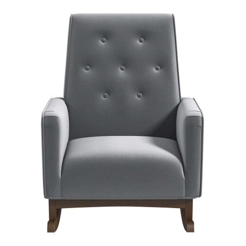 Demetrius - Rocking Chair - Gray / Light Gray