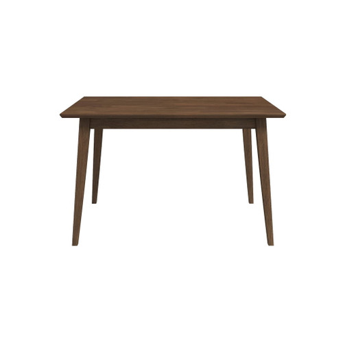 Levi - Modern Rectangular Dining Kitchen Table - Brown
